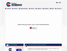 Tablet Screenshot of myrggo.com.mx